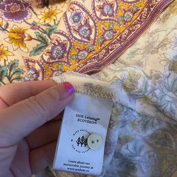 Arnhem Bijoux Tunic Dress in Turquoise - Picture 7 of 7